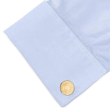 Gold Dove Radial Cufflinks - Cufflinks.com - Flyclothing LLC