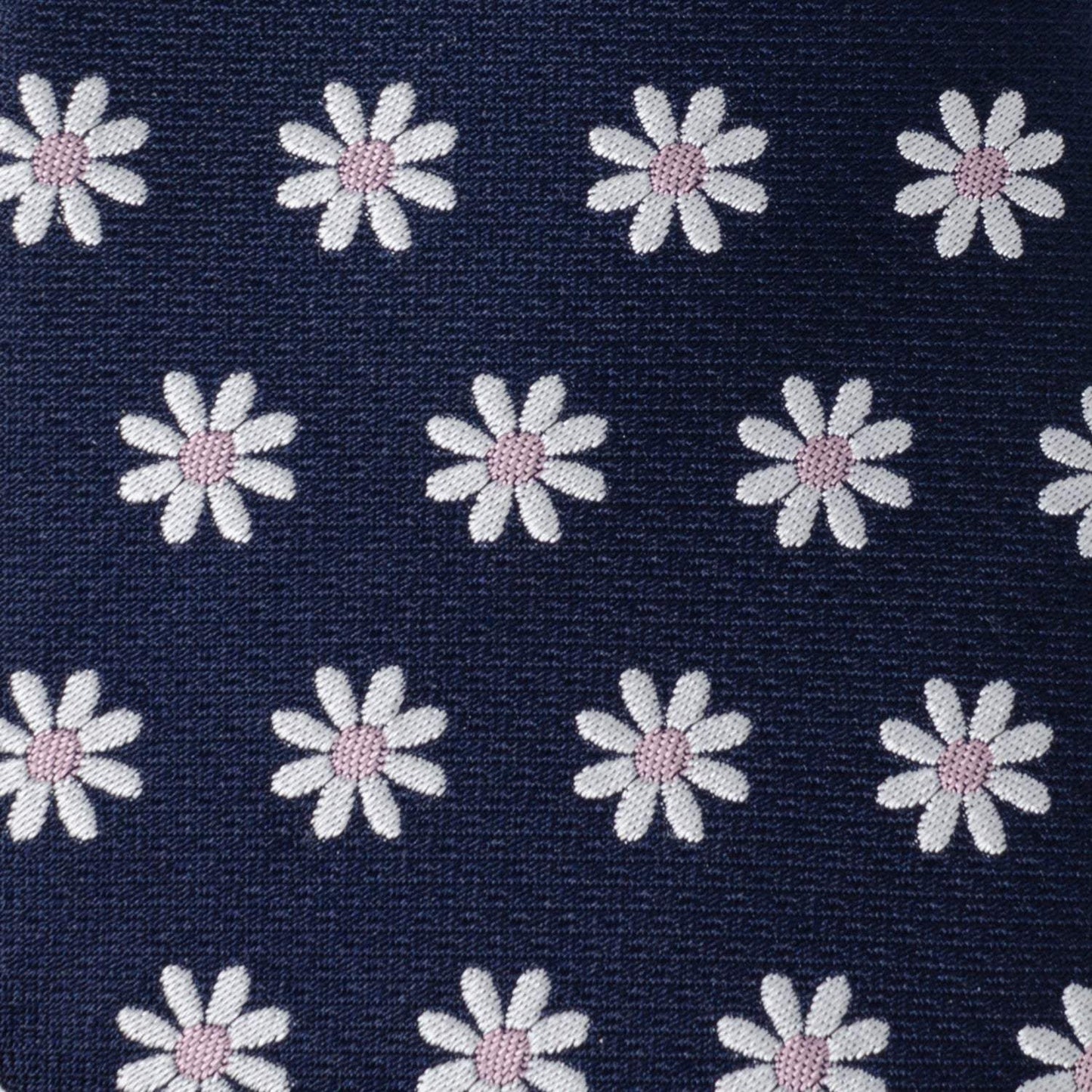Daisy Navy Blue Men's Tie - Cufflinks.com - Flyclothing LLC
