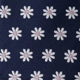 Daisy Navy Blue Men's Tie - Cufflinks.com - Flyclothing LLC