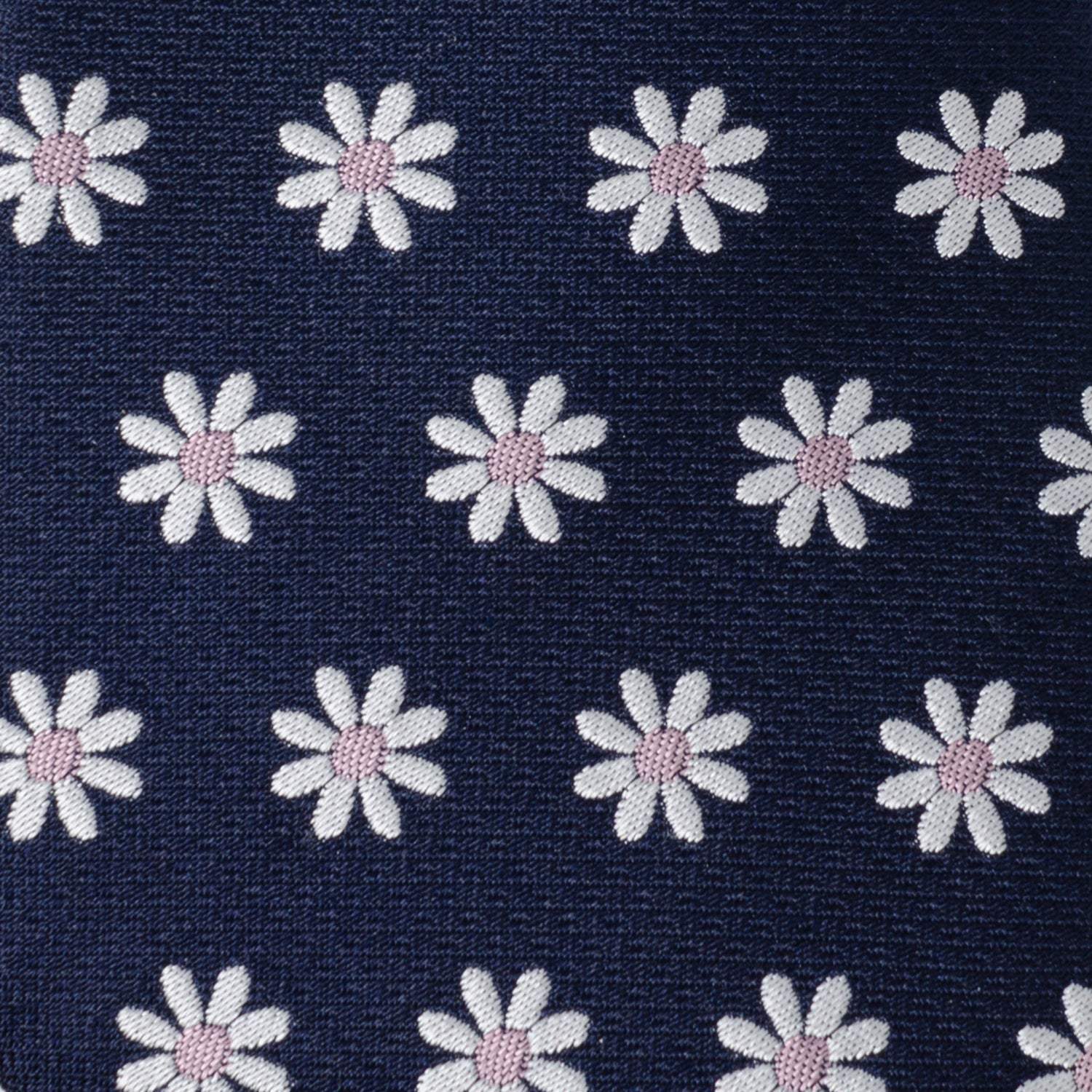Daisy Navy Blue Men's Tie - Cufflinks.com - Flyclothing LLC