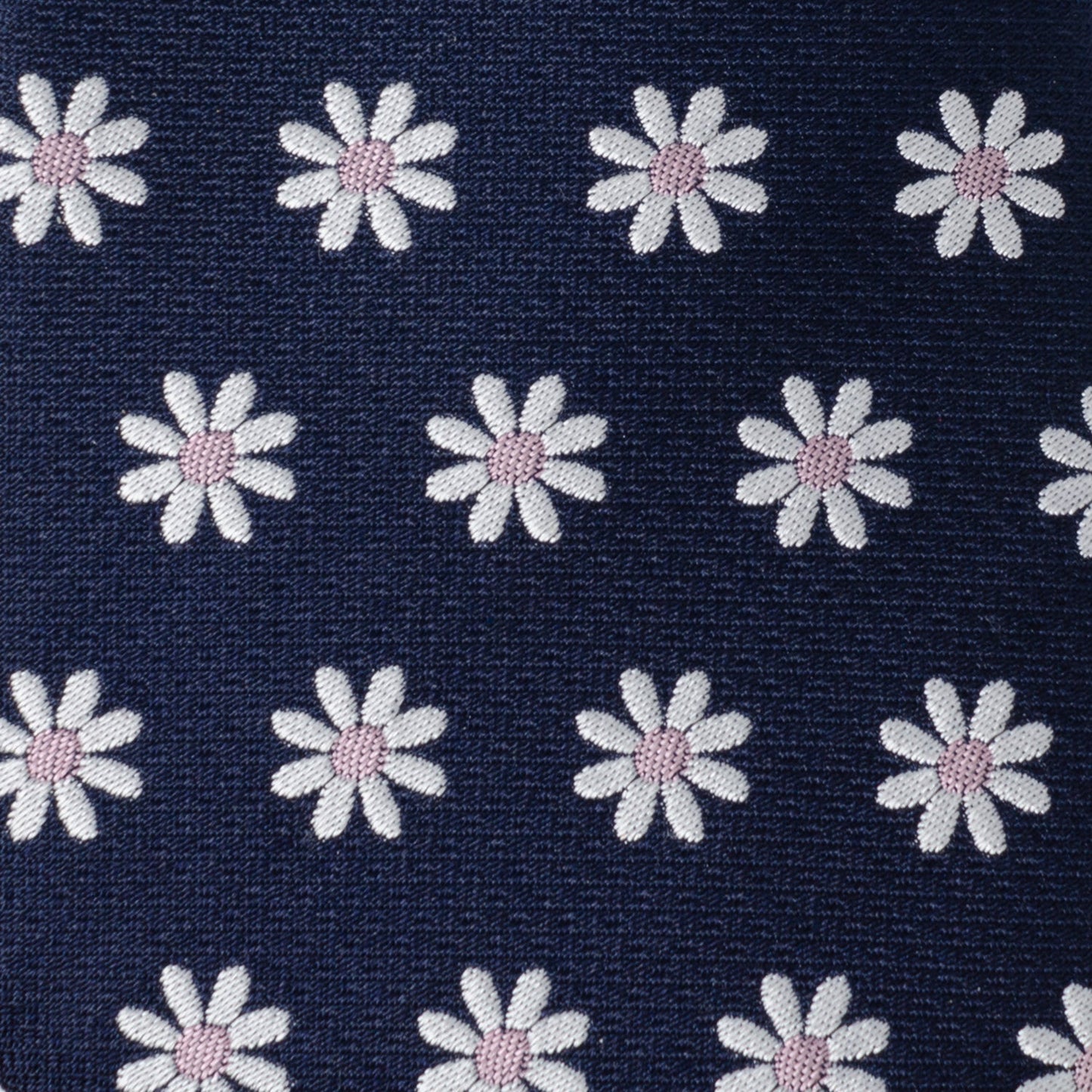 Daisy Navy Blue Men's Tie - Cufflinks.com - Flyclothing LLC
