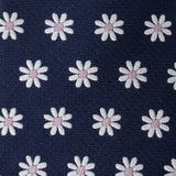 Daisy Navy Blue Men's Tie - Cufflinks.com - Flyclothing LLC