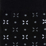 Dot Patterned Black Men's Socks - Cufflinks.com - Flyclothing LLC