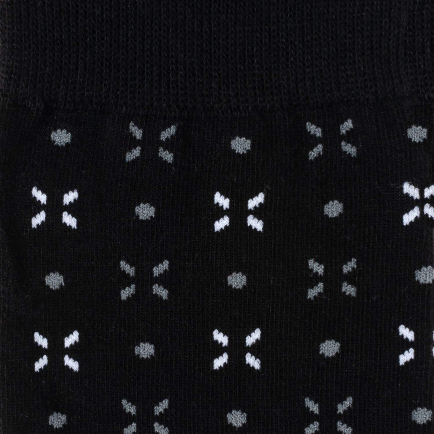 Dot Patterned Black Men's Socks - Cufflinks.com - Flyclothing LLC