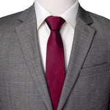 Red Pin Dot Men's Tie - Cufflinks.com - Flyclothing LLC