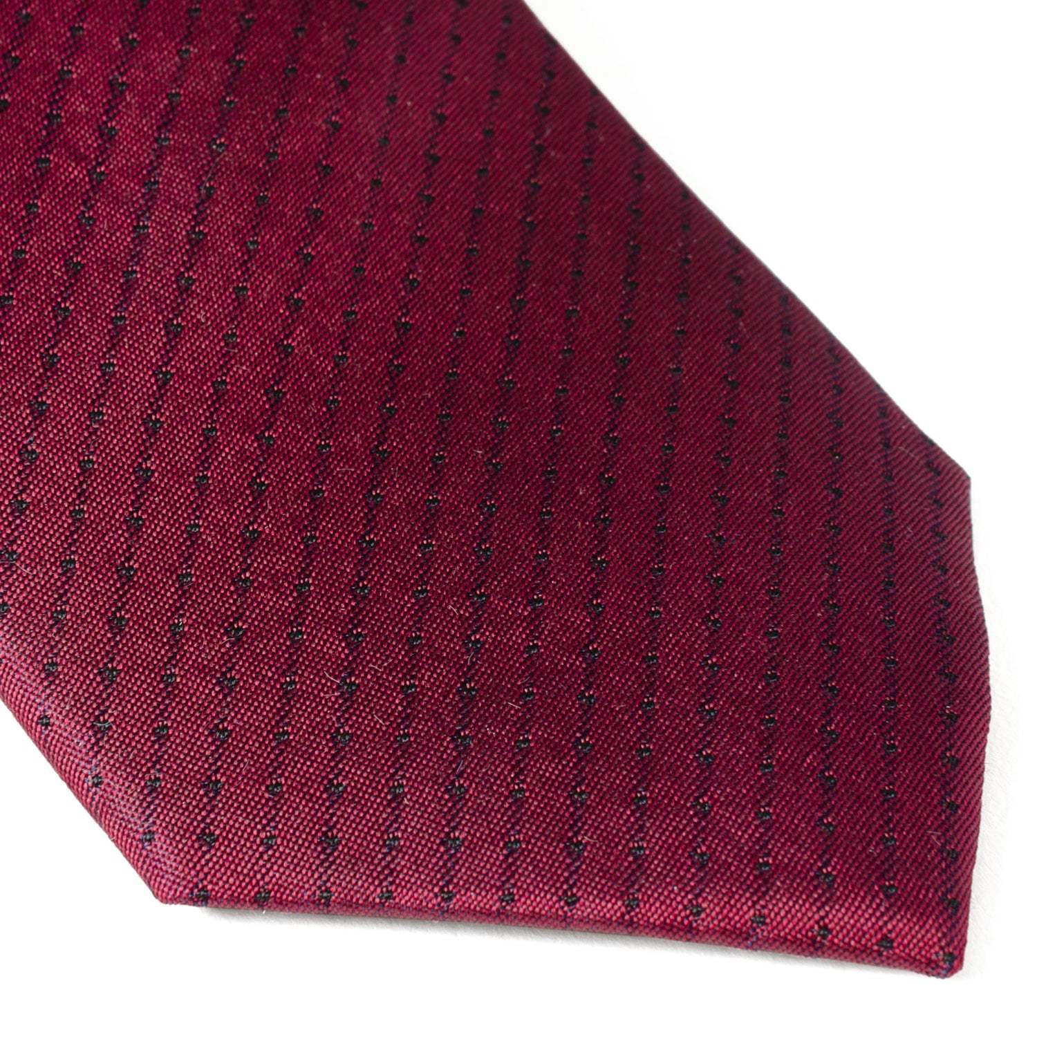 Red Pin Dot Men's Tie - Cufflinks.com - Flyclothing LLC