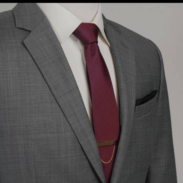 Red Pin Dot Men's Tie - Cufflinks.com - Flyclothing LLC