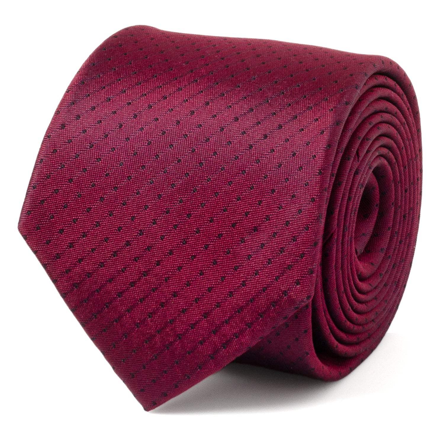 Red Pin Dot Men's Tie - Cufflinks.com - Flyclothing LLC