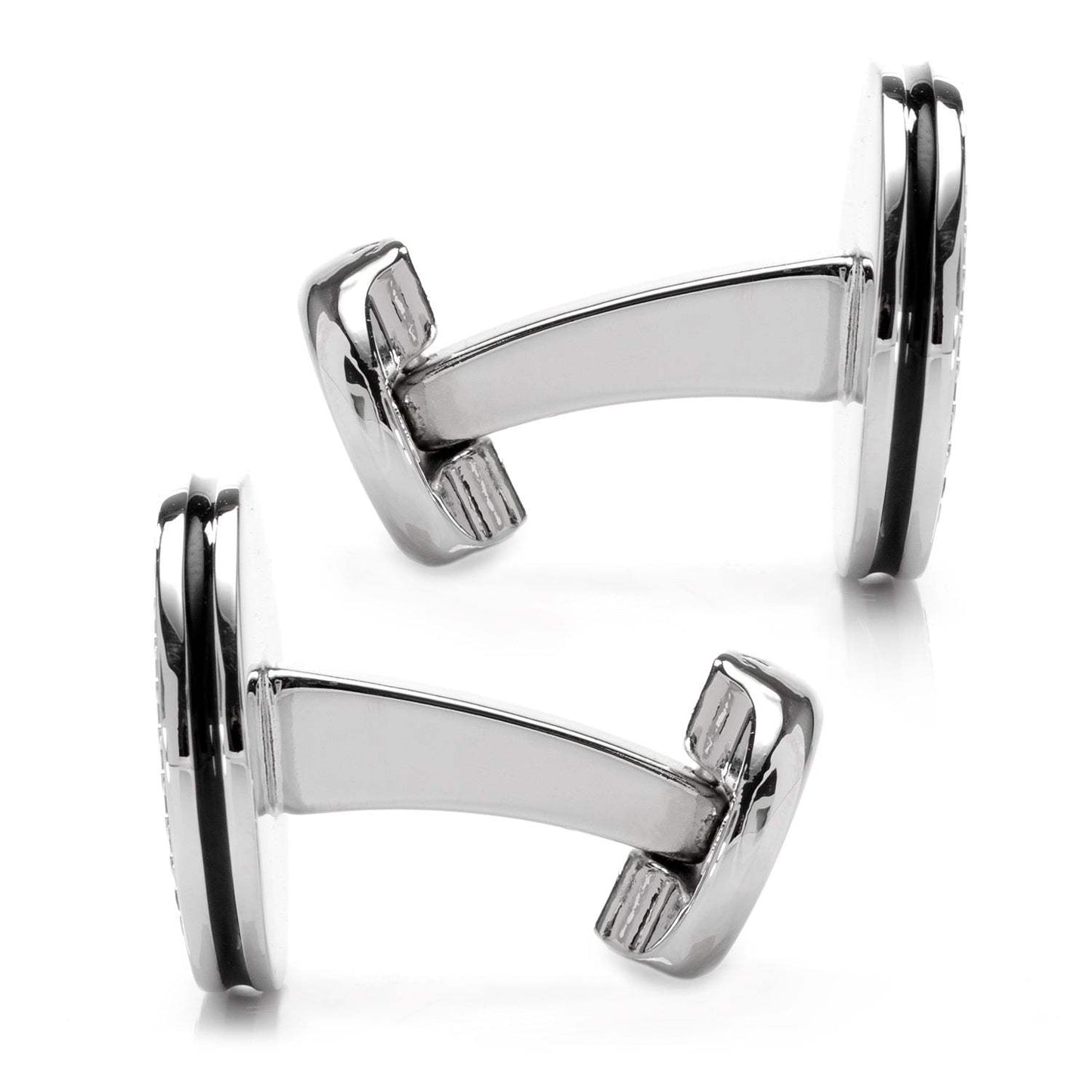 Engravable Studded Cufflinks - Cufflinks.com - Flyclothing LLC