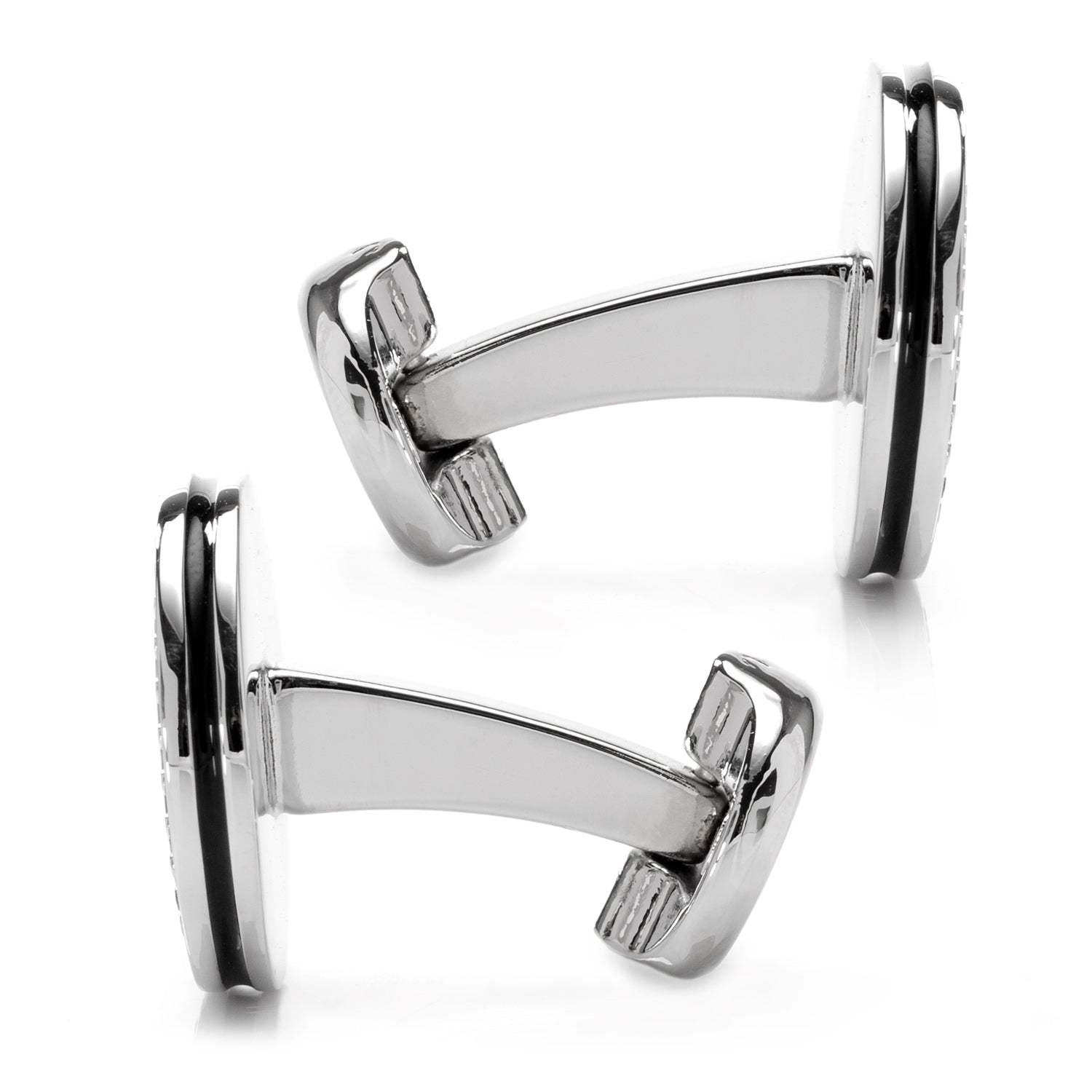 Engravable Studded Cufflinks - Cufflinks.com - Flyclothing LLC
