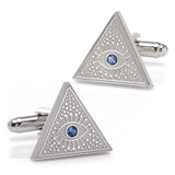 Evil Eye Amulet Cufflinks - Cufflinks.com - Flyclothing LLC