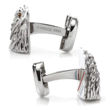 Stainless Steel Eagle Head Cufflinks - Cufflinks.com - Flyclothing LLC