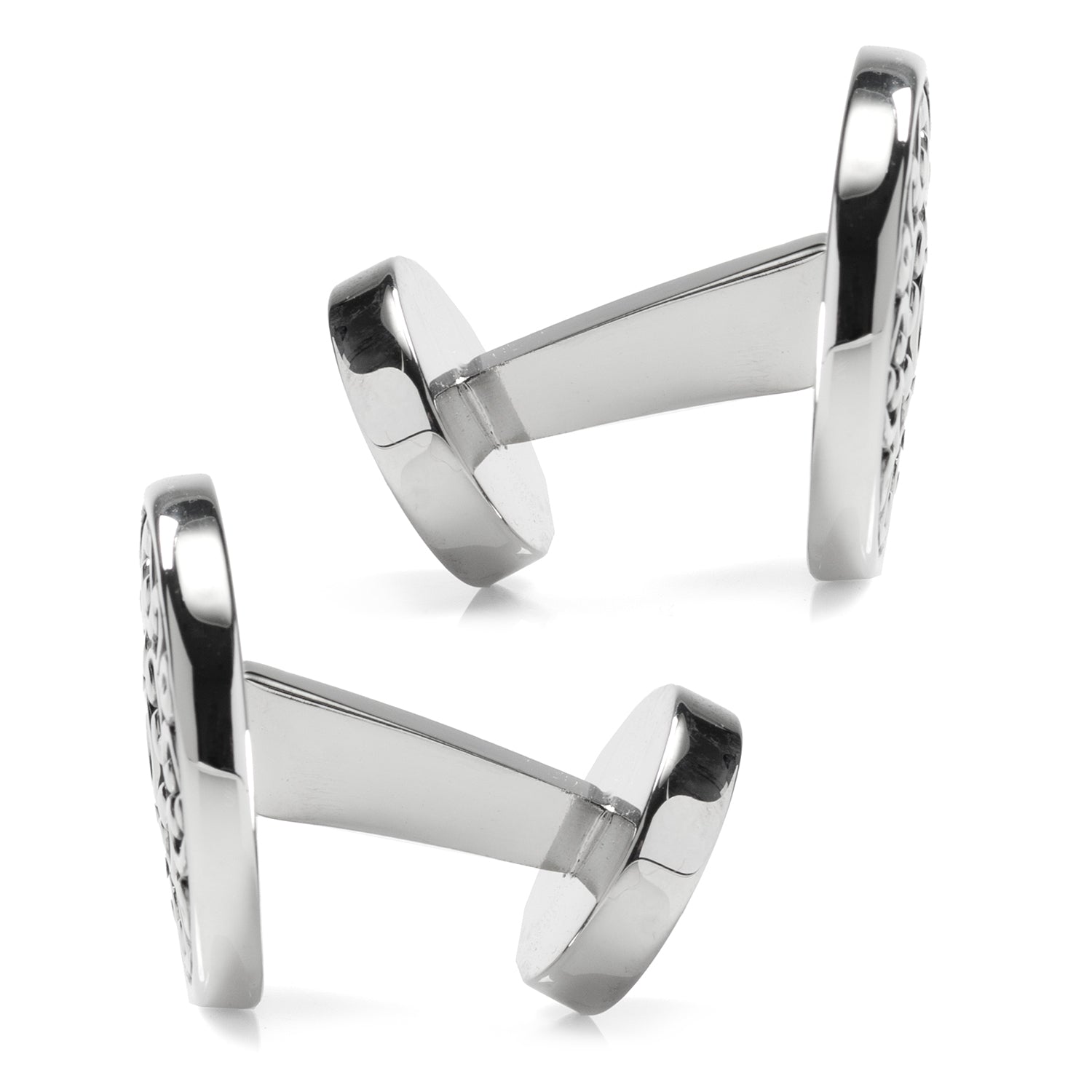 Antique Filigree Round Cufflinks - Cufflinks.com - Flyclothing LLC