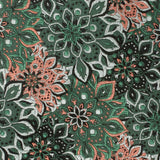 Green Floral Tie and Pocket Square Gift Set - Cufflinks.com - Flyclothing LLC