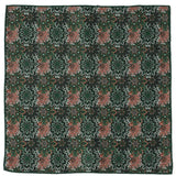 Green Floral Tie and Pocket Square Gift Set - Cufflinks.com - Flyclothing LLC
