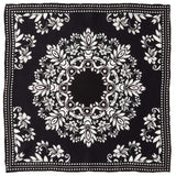 Black/White Men's Silk Pocket Square - Cufflinks.com - Flyclothing LLC