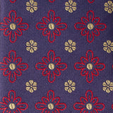 Deep Purple Floral Men's Tie