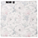 Painted Floral Gray Pocket Square - Cufflinks.com - Flyclothing LLC