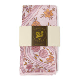 Floral Blush Paisley Pocket Square - Cufflinks.com - Flyclothing LLC