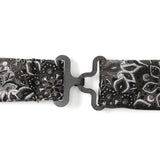 Kaleido Floral Charcoal Men's Bow Tie - Cufflinks.com - Flyclothing LLC