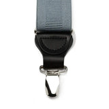 Gray Convertible Suspenders - Cufflinks.com - Flyclothing LLC