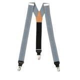 Gray Convertible Suspenders
