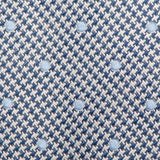 Dotted Herringbone Gray Silk Tie - Cufflinks.com - Flyclothing LLC