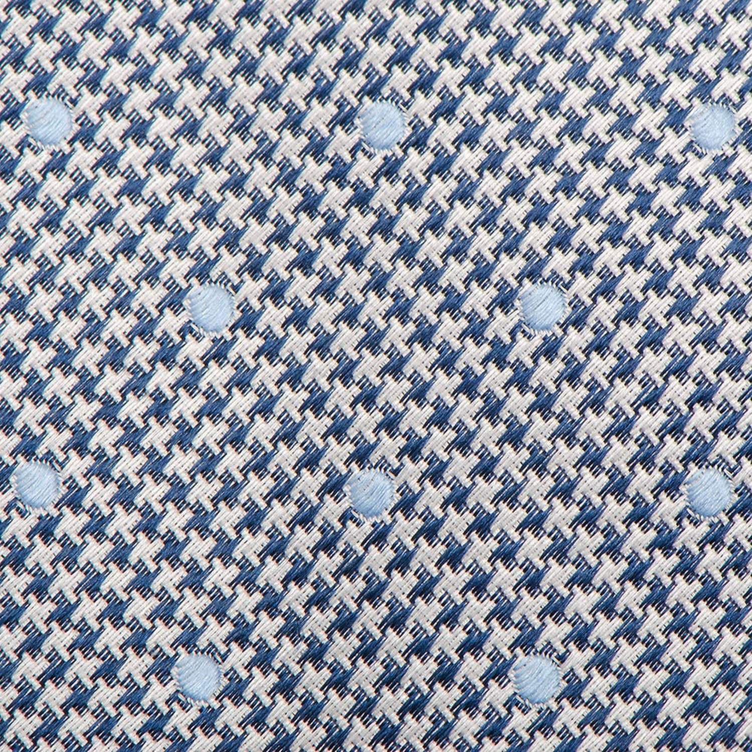 Dotted Herringbone Gray Silk Tie - Cufflinks.com - Flyclothing LLC