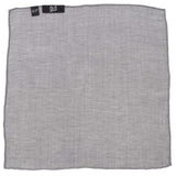 Gray Linen Pocket Square - Cufflinks.com - Flyclothing LLC