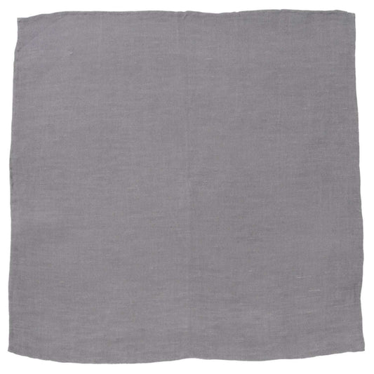 Gray Linen Pocket Square - Cufflinks.com - Flyclothing LLC