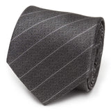 Woven Gray Stripe Men's Tie - Cufflinks.com - Flyclothing LLC