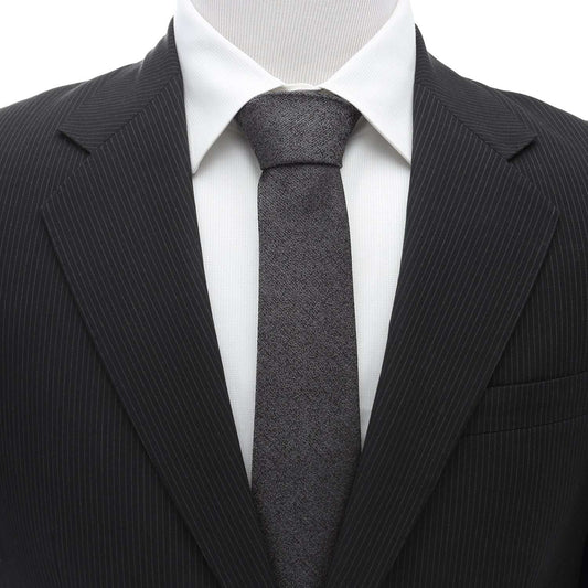 Heathered Gray Wool Men's Tie - Cufflinks.com - Flyclothing LLC