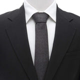 Heathered Gray Wool Men's Tie - Cufflinks.com - Flyclothing LLC