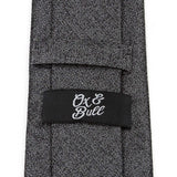 Heathered Gray Wool Men's Tie - Cufflinks.com - Flyclothing LLC
