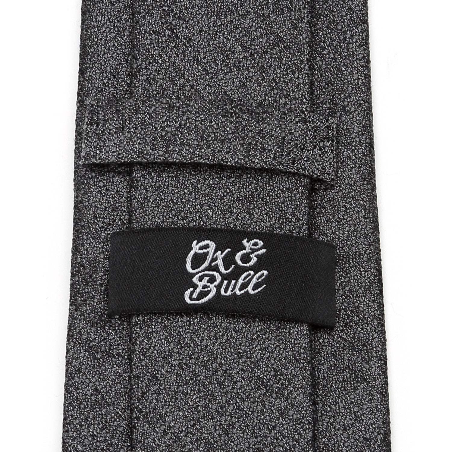 Heathered Gray Wool Men's Tie - Cufflinks.com - Flyclothing LLC