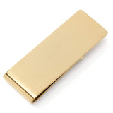 Stainless Steel Gold Engravable Money Clip - Cufflinks.com - Flyclothing LLC