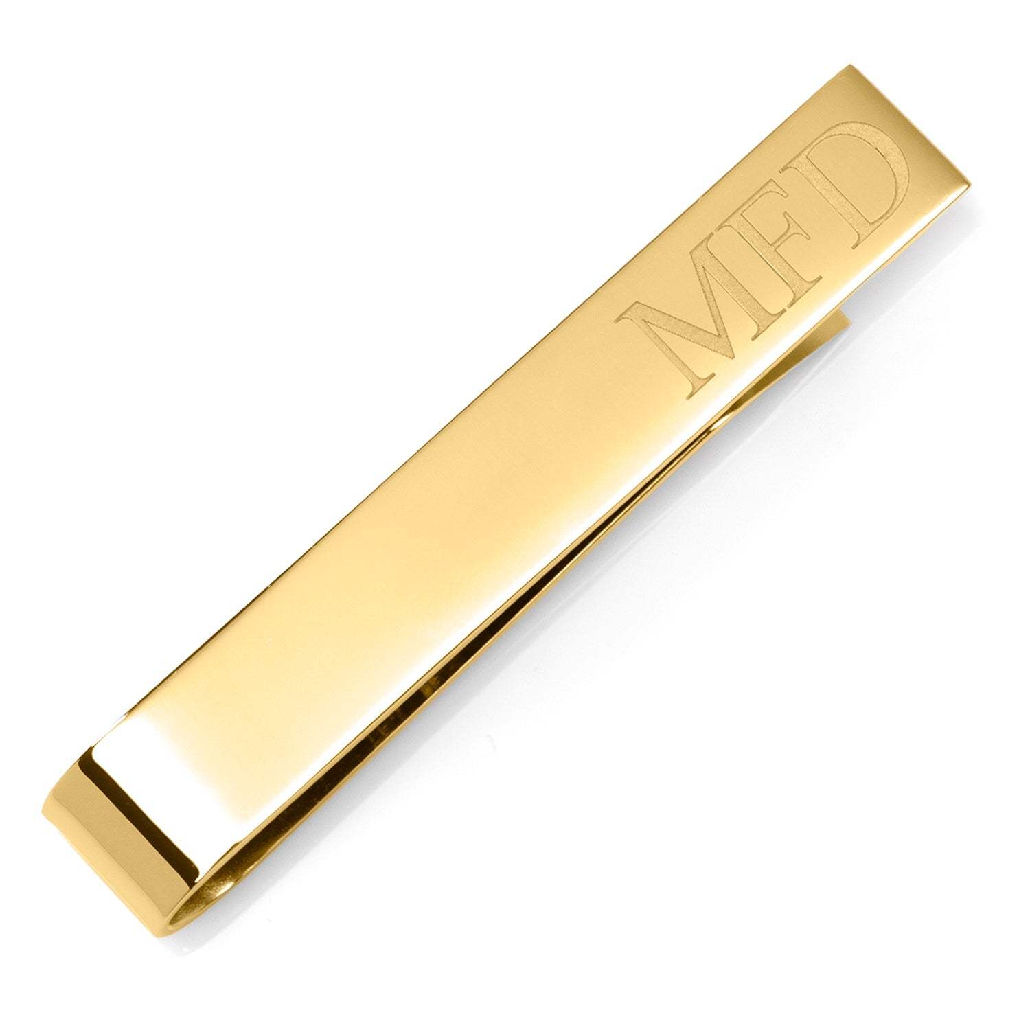 Best Day Ever Gold Engravable Tie Bar - Cufflinks.com - Flyclothing LLC