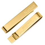 Wedding Party Gold Engravable Tie Bar - Cufflinks.com - Flyclothing LLC
