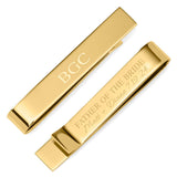 Wedding Party Gold Engravable Tie Bar - Cufflinks.com - Flyclothing LLC
