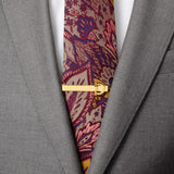 Horse Bit Gold Stainless Steel Tie Bar - Cufflinks.com - Flyclothing LLC
