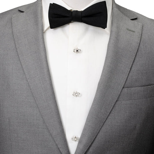 Horse Bit Stainless Steel 5-Stud Set