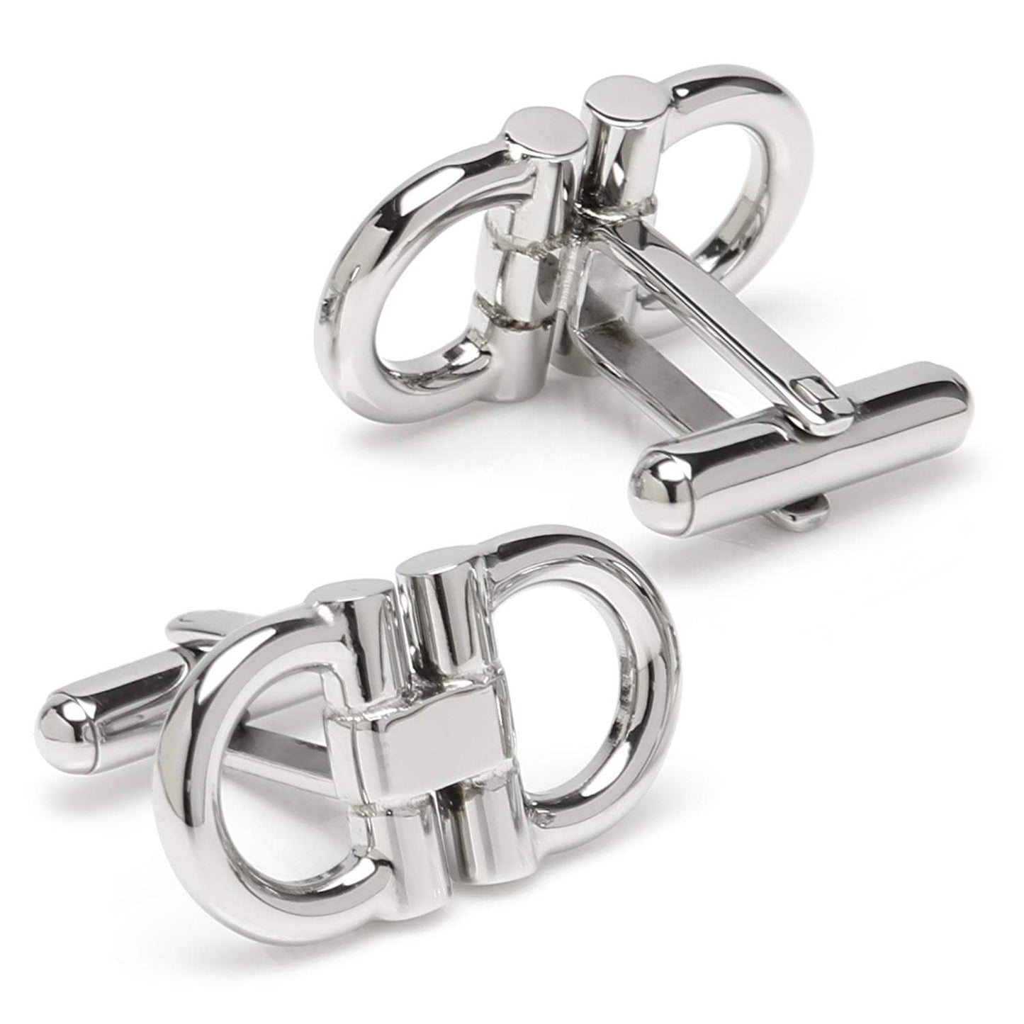 Horse Bit Stainless Steel 5-Stud Set - Cufflinks.com - Flyclothing LLC