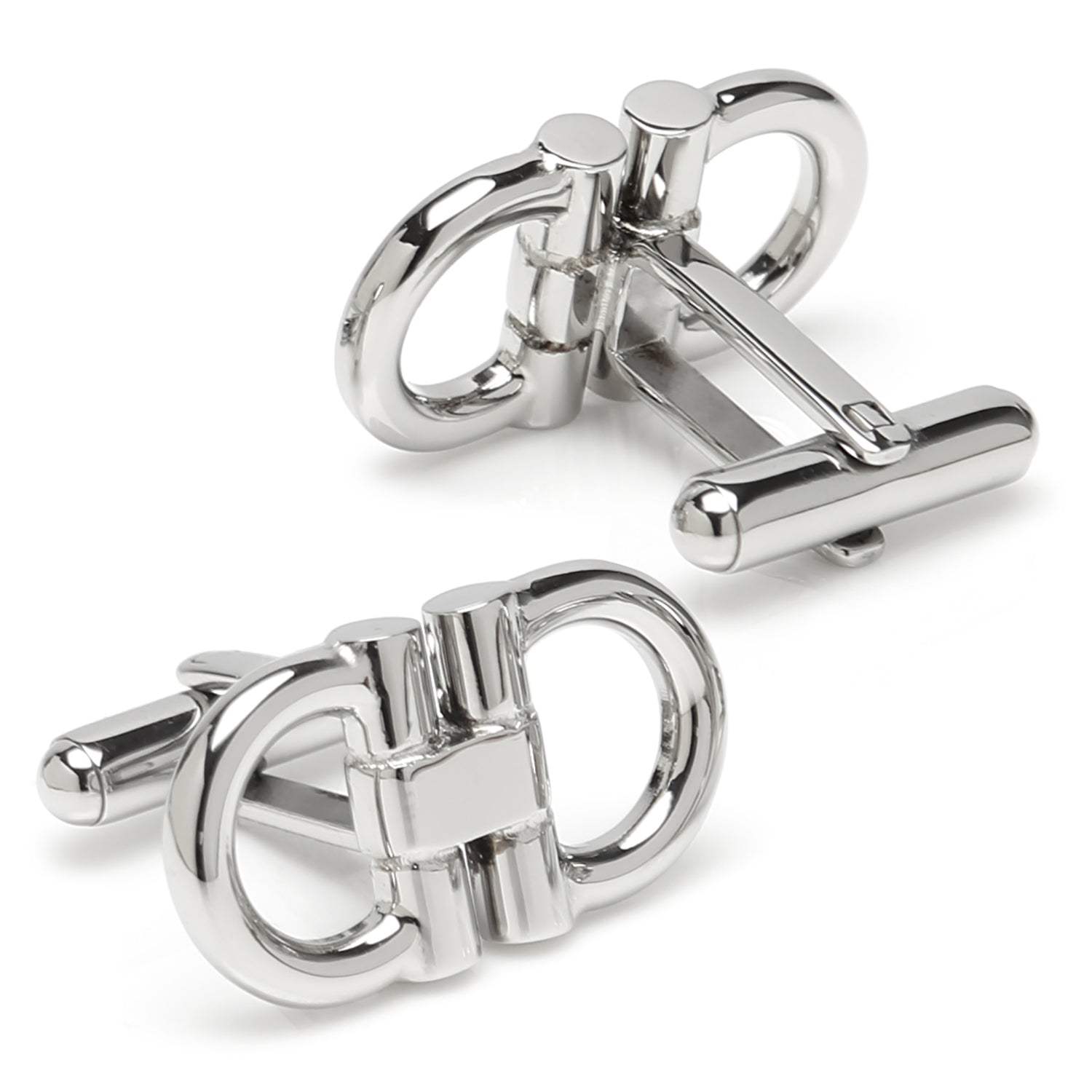 Horse Bit Stainless Steel 5-Stud Set - Cufflinks.com - Flyclothing LLC