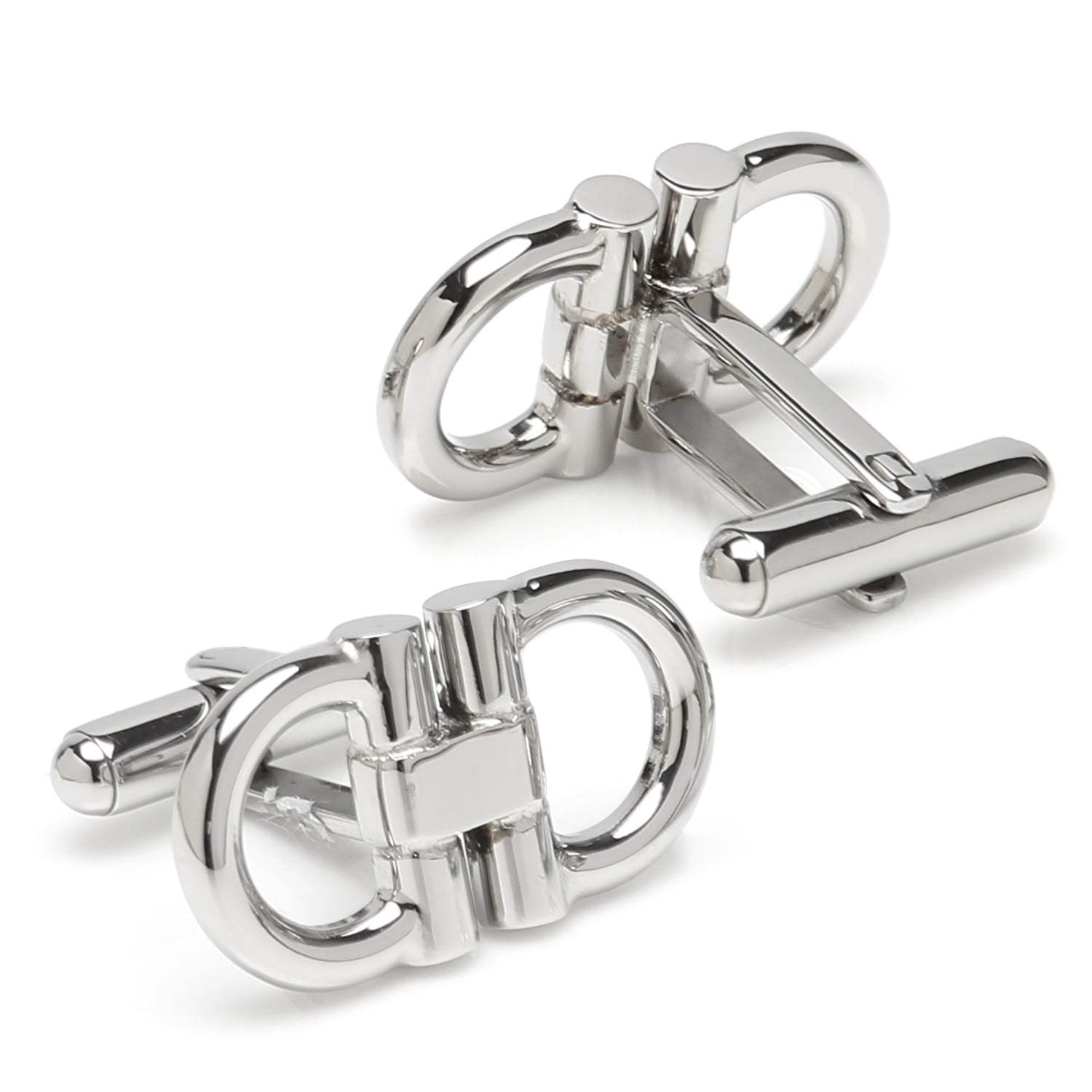 Horse Bit Stainless Steel Cufflinks - Cufflinks.com - Flyclothing LLC