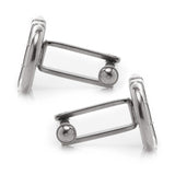 Horse Bit Stainless Steel Cufflinks - Cufflinks.com - Flyclothing LLC