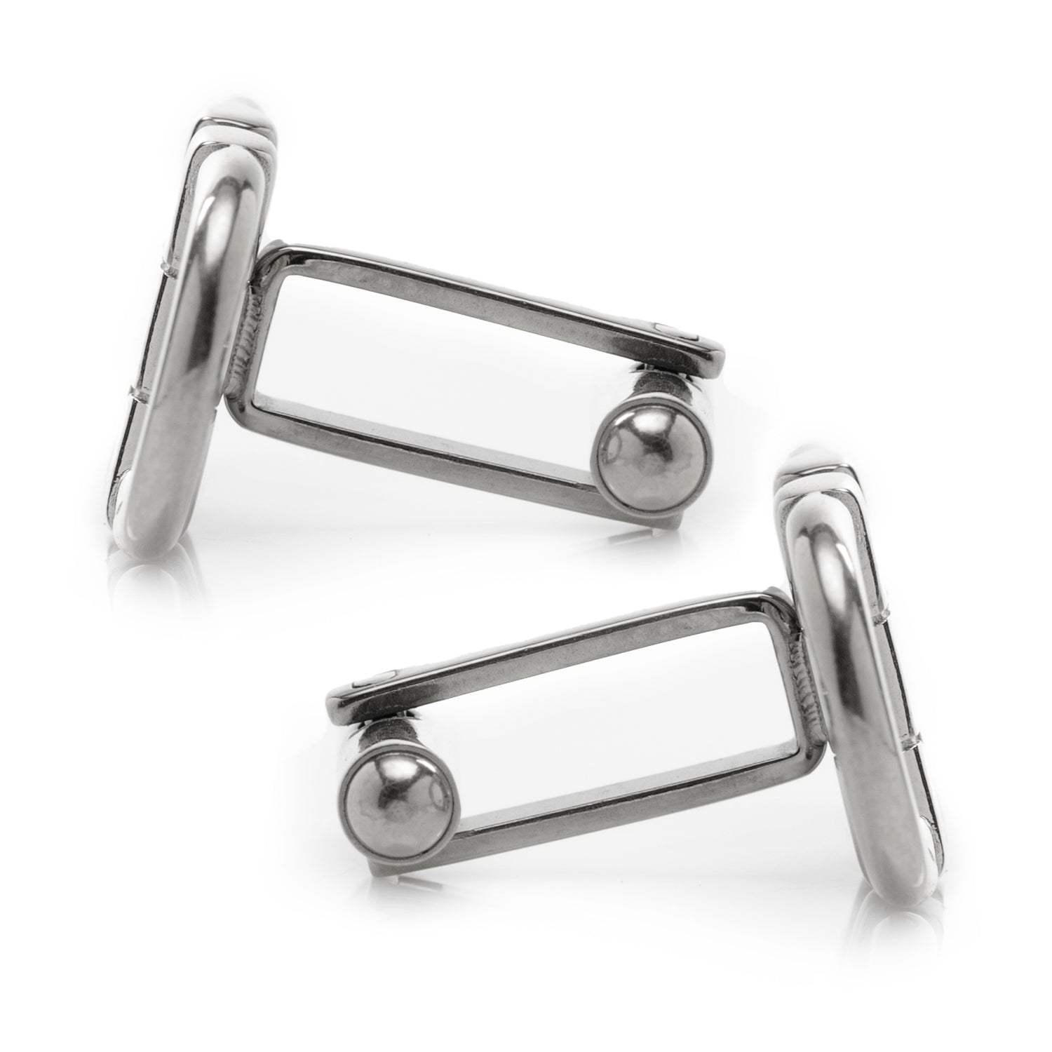 Horse Bit Stainless Steel Cufflinks - Cufflinks.com - Flyclothing LLC
