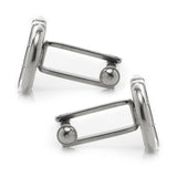 Horse Bit Stainless Steel Cufflinks - Cufflinks.com - Flyclothing LLC