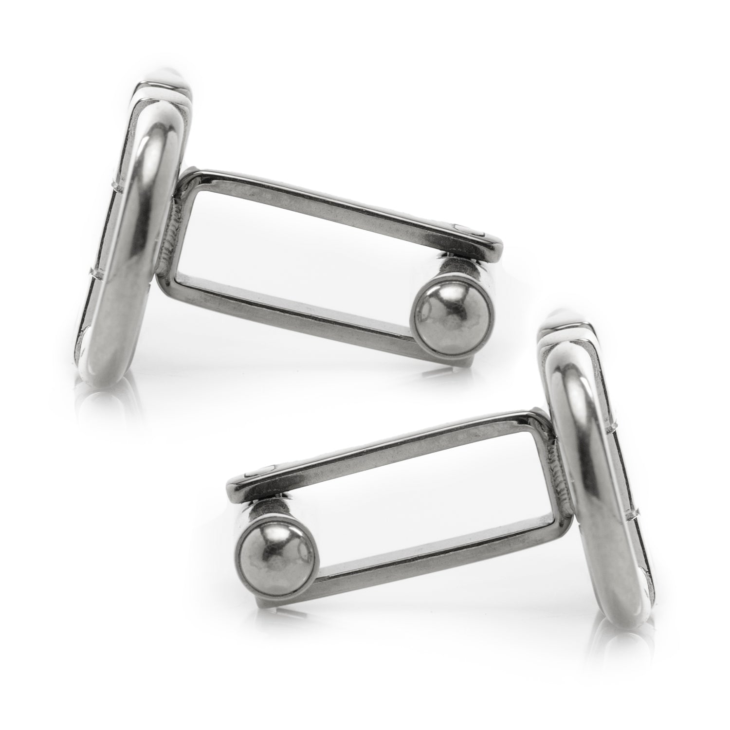 Horse Bit Stainless Steel Cufflinks - Cufflinks.com - Flyclothing LLC
