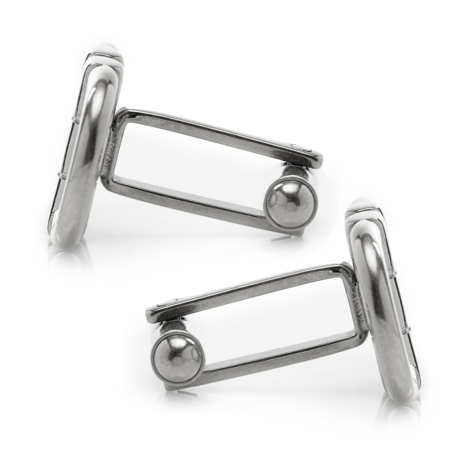 Horse Bit Stainless Steel Cufflinks - Cufflinks.com - Flyclothing LLC