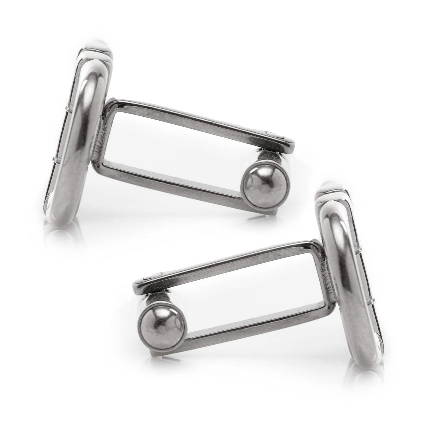 Horse Bit Stainless Steel Cufflinks - Cufflinks.com - Flyclothing LLC